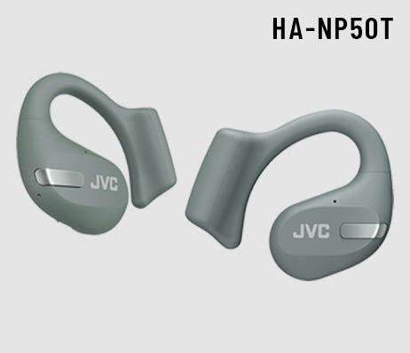 JVC HA-NP50T : Ultra-léger avec fixation sécurisée derrière l‘oreille